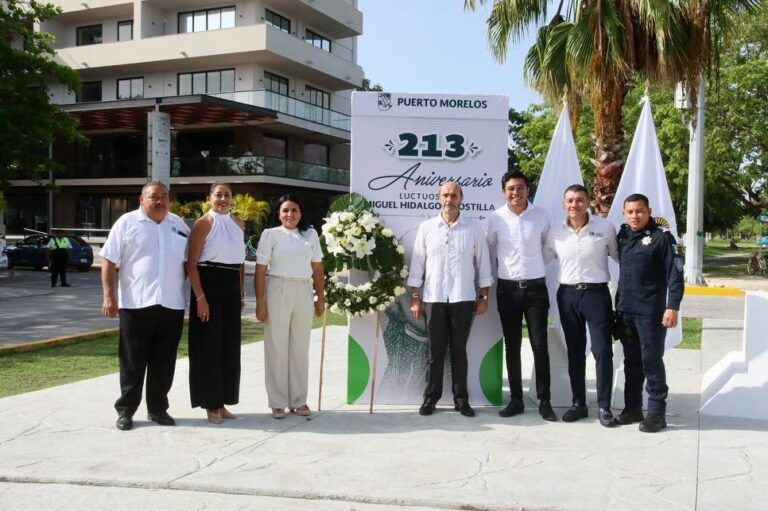 Puerto Morelos celebra la valentía y el inquebrantable espíritu de Miguel Hidalgo y Costilla