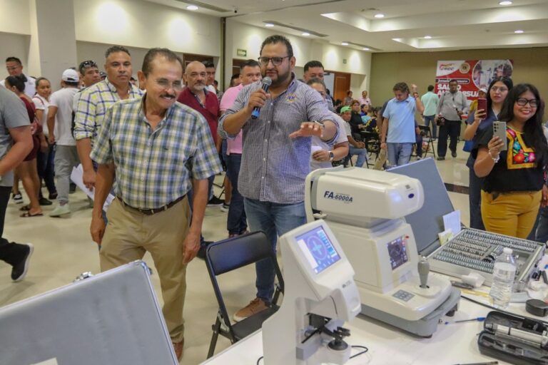 La CROC Quintana Roo se solidariza con la salud visual y auditiva de la sociedad