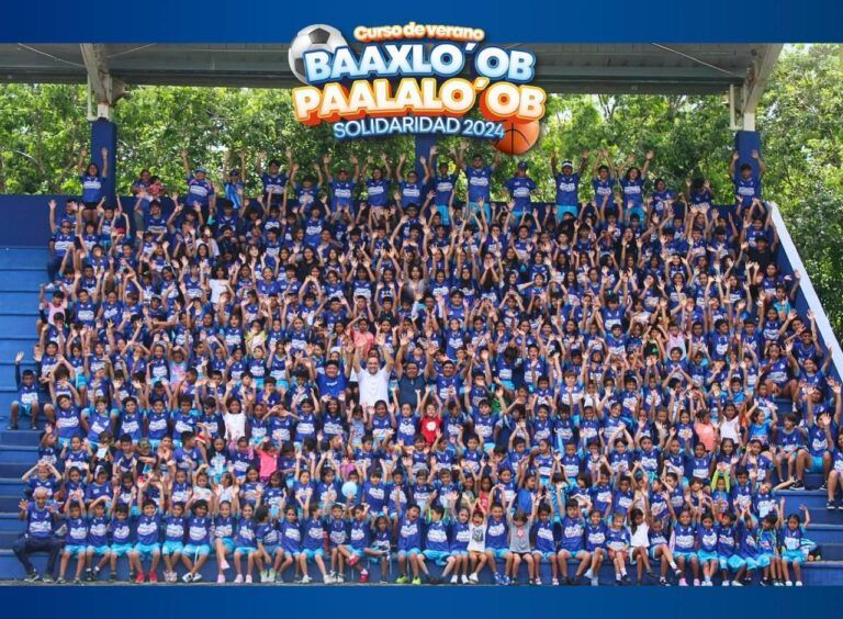 Concluye el exitoso curso de verano Baaxlo’ob Paalalo’ob en Solidaridad