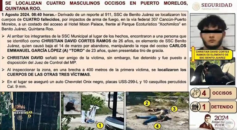Tráfico de indocumentados, una de las líneas de investigación de la múltiple ejecución en Cancún