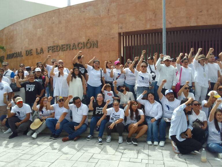 Paro indefinido en juzgados federales en Cancún, al iniciar el movimiento por la pretendida reforma al PJF