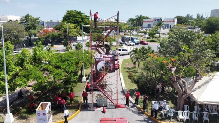 Celebran el Bombero Challenge 2024 en Cancún
