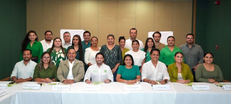 El Partido Verde se prepara para cumplirles a las y los quintanarroenses: Renán Sánchez