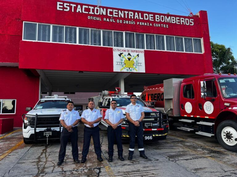Participarán en Tercer Congreso Internacional de Bomberos en Tijuana 4 tragahumos de Cancún