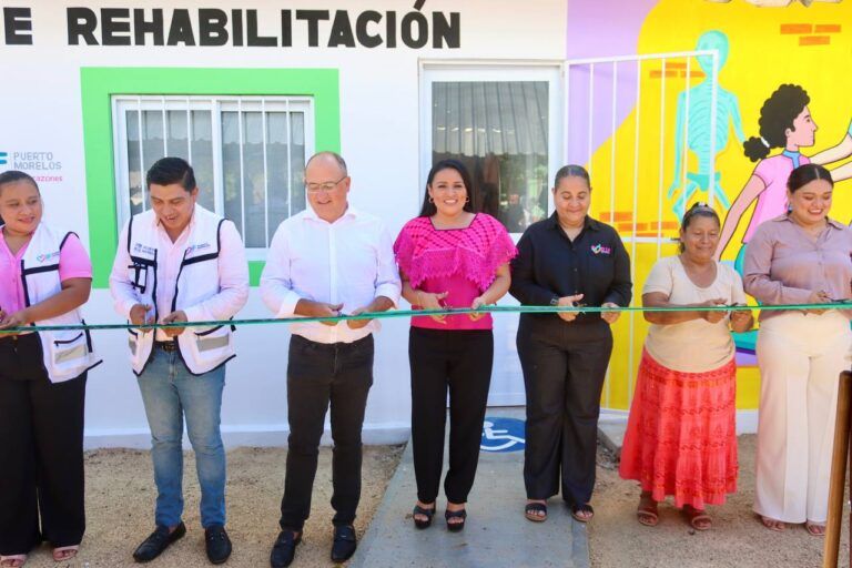 Inaugura Blanca Merari la Unidad Básica de Rehabilitación del DIF Leona Vicario