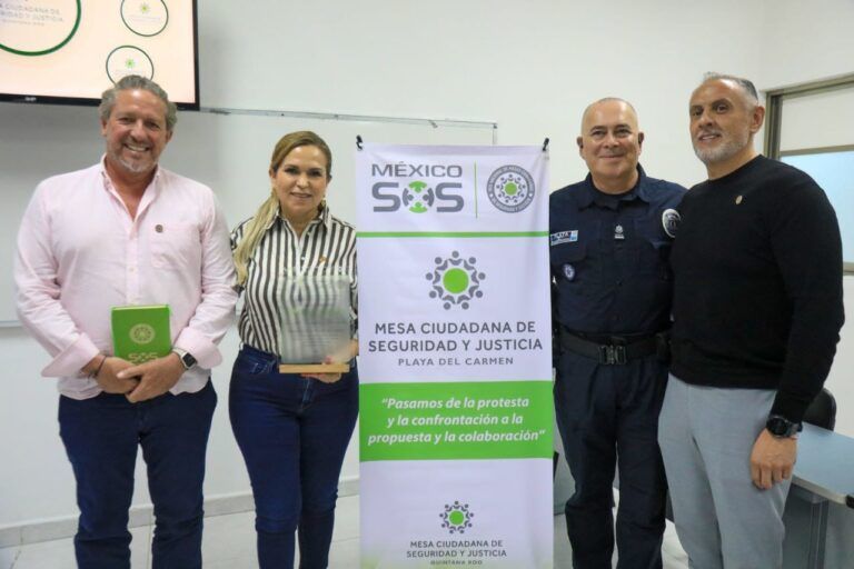 Lili Campos recibe reconocimiento por su ardua labor en seguridad