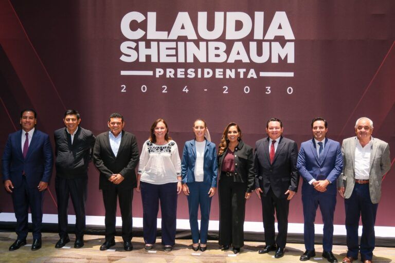 Anuncia Claudia Sheinbaum proyectos estratégicos para el sureste, como el tren de carga del Tren Maya