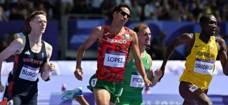 El velocista Tonatiú López avanza a la semifinal de los 800 metros planos en los Olímpicos