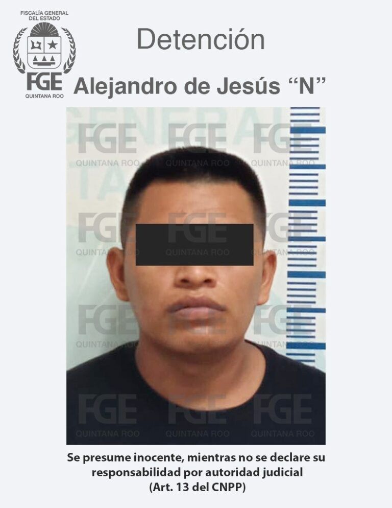 Capturan en Tulum a ‘Fiscalito’, presunto sicario involucrado en 14 homicidios