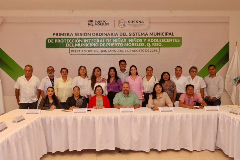 Presentan primer informe del SIPINNA Puerto Morelos