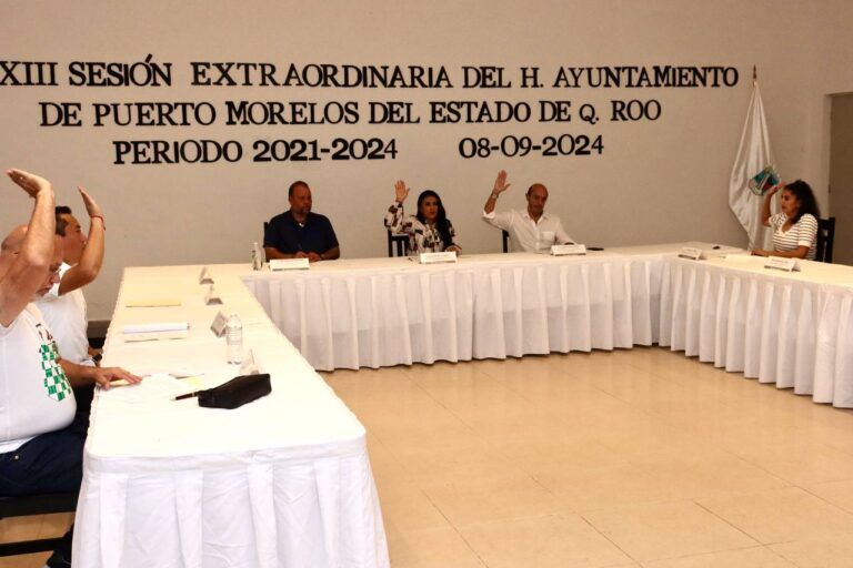 Cabildo de Puerto Morelos aprueba acuerdo de la XVIII Legislatura que fortalece el combate a la corrupción