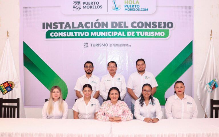 Blanca Merari toma protesta a los integrantes del Consejo Consultivo Municipal de Turismo de Puerto Morelos