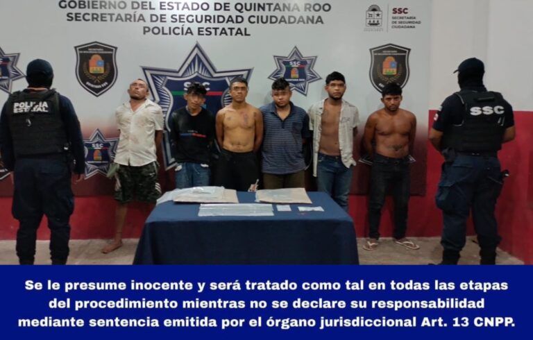 Detienen a presuntos integrantes del grupo delictivo “Caborca”