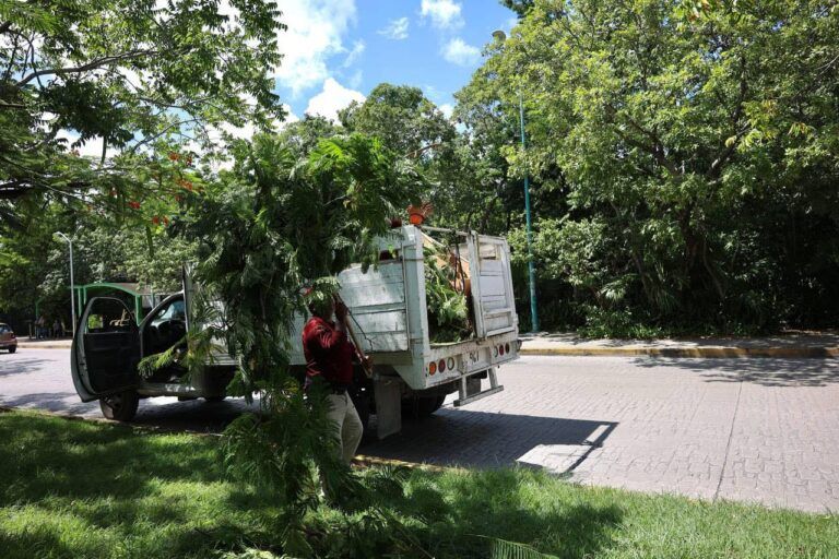 Autoridades se preparan para el paso de la tormenta “Helene” por Quintana Roo