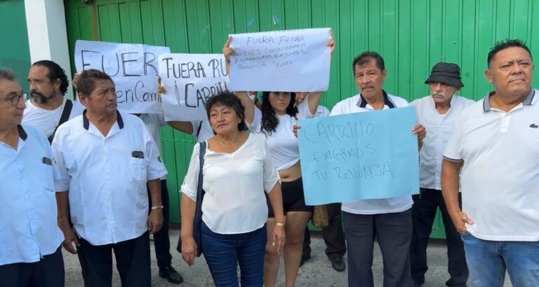 Rebelión taxista en Cancún