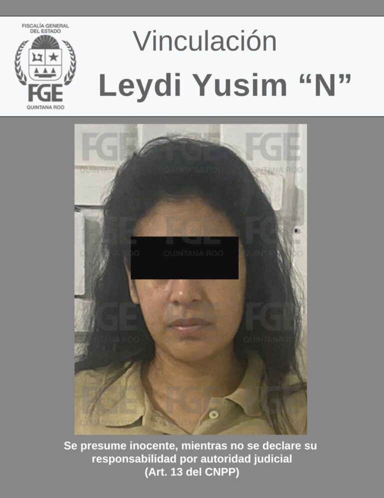 Por feminicidio, FGE de Quintana Roo logra vincular a proceso a tres personas en Solidaridad