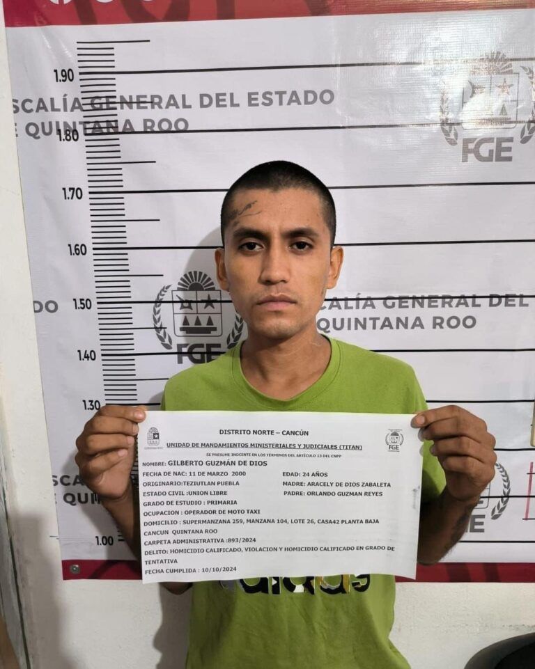 No existen pistas del homicida fugado de la cárcel de Cancún