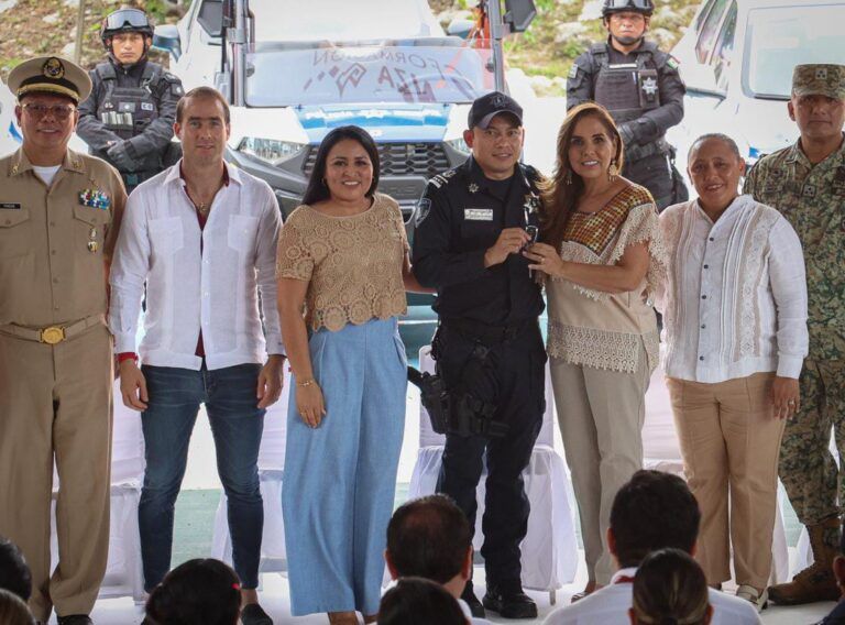 Compromiso total con el reforzamiento de la seguridad y construcción de la paz en Puerto Morelos