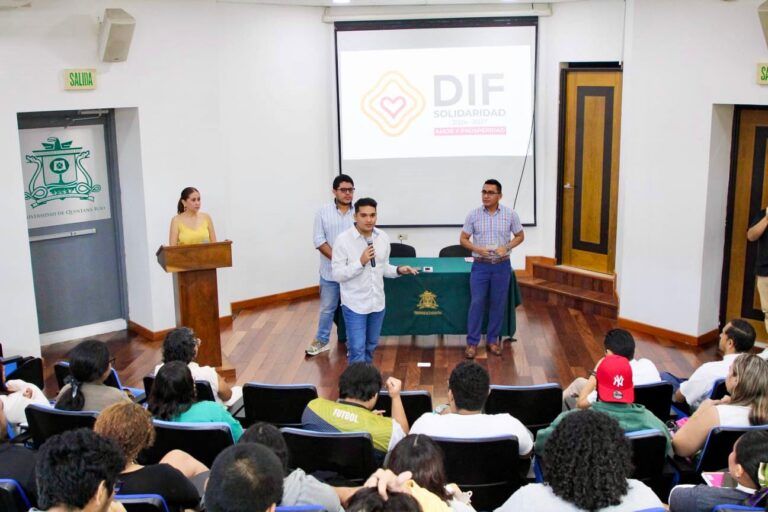 DIF Solidaridad aborda la salud mental en plática para universitarios