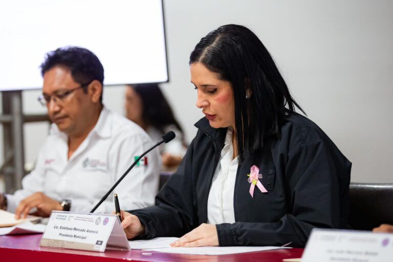 La seguridad de las y los solidarenses es nuestra máxima prioridad: Estefanía Mercado