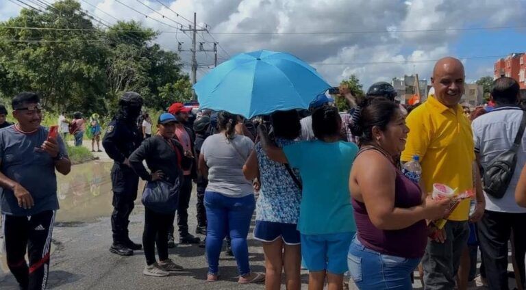 Autoridades frustran intento de invasión de un predio en Cancún