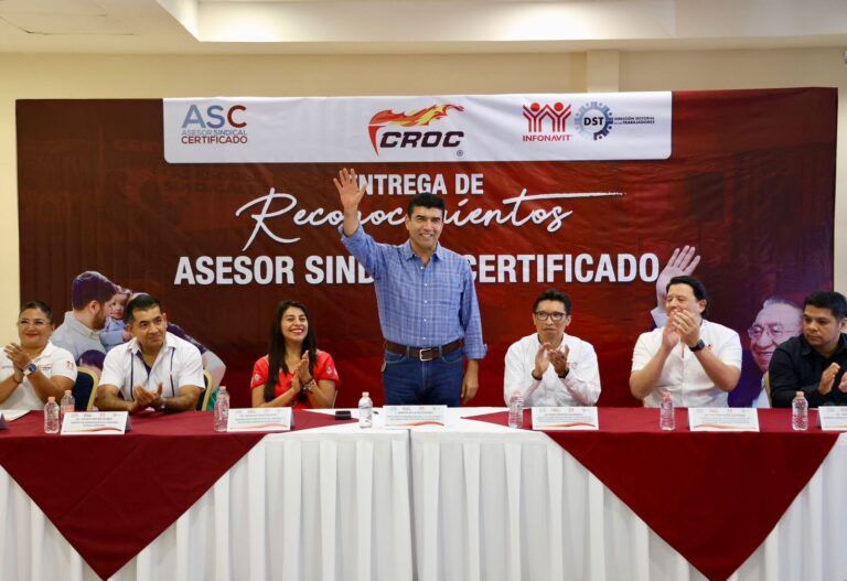 Reconocen a 22 Asesores Sindicales Certificados ante el Infonavit en Quintana Roo