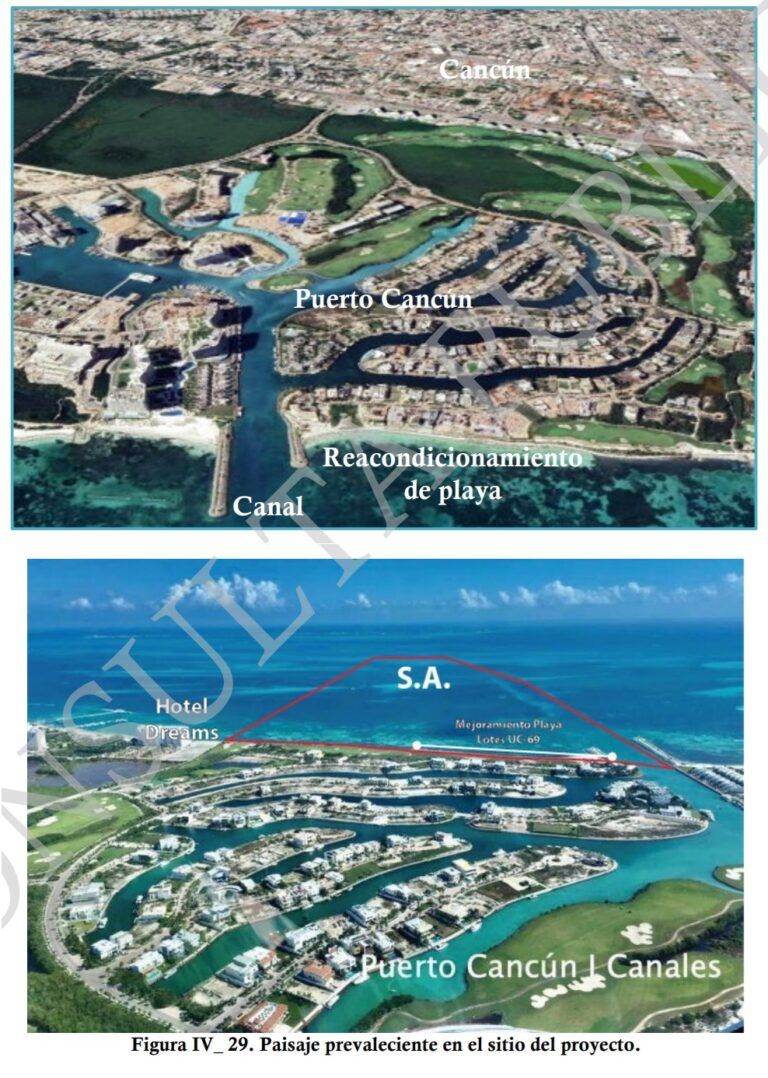 Aumenta la erosión de playas en Cancún