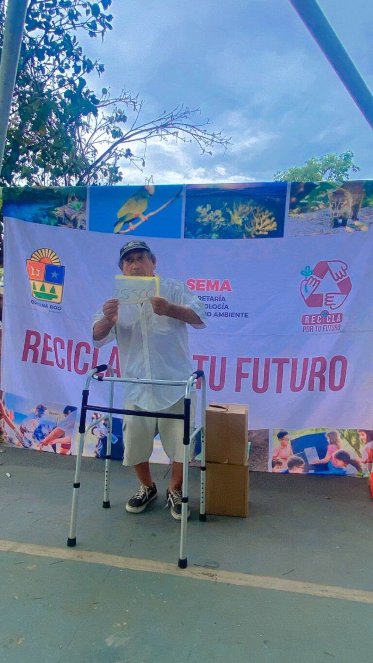 Por tercera ocasión realizan Recicla por tu Futuro, en Playa del Carmen