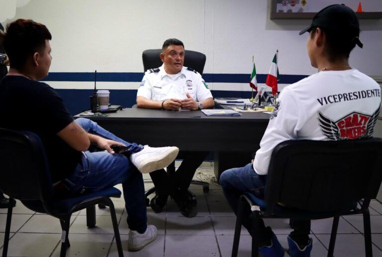 Inicia reuniones la SSCM con moto bikers para poner orden en las rodadas