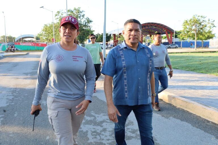 Mega jornada de Servicios Públicos atiende Puerto Aventuras