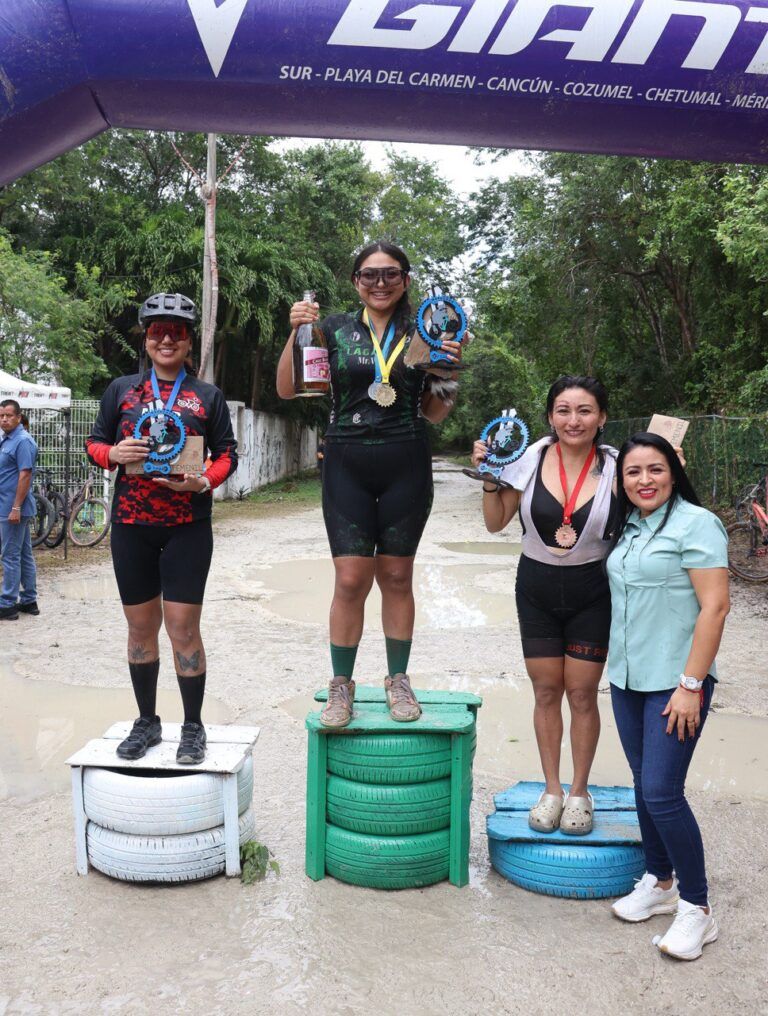 Refrenda Blanca Merari el respaldo de su gobierno para la realización de eventos deportivos en Puerto Morelos