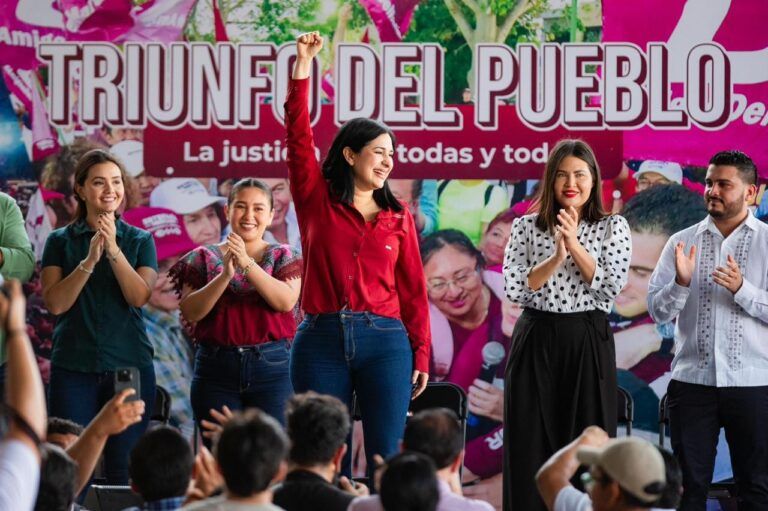 En Solidaridad, como en todo México, el protagonista es el pueblo: Estefanía Mercado