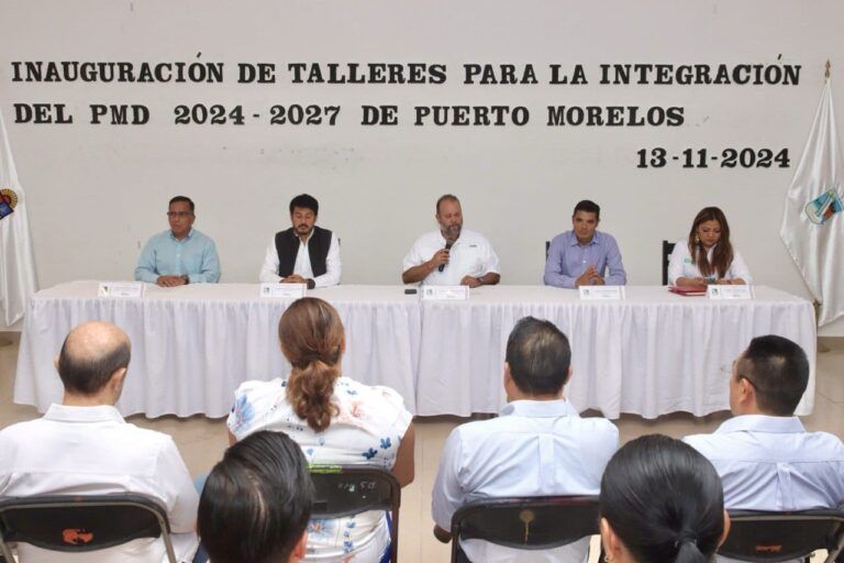 Imparten taller de diagnósticos sectoriales para integrar el Plan Municipal de Desarrollo 2024-2027