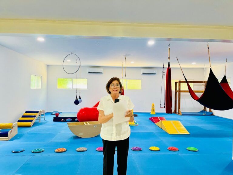 Asociación Pro Niños Excepcionales A.C. de Cancún, inaugura nueva área de Terapia de Integración Sensorial
