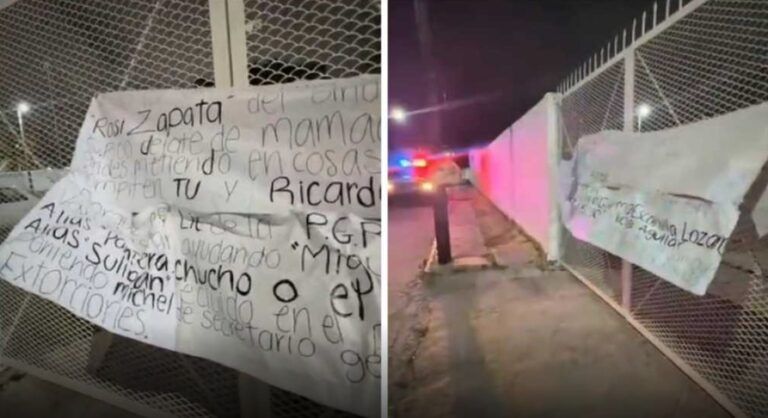 Aparece ‘narcomanta’ dirigida al sindicato de taxistas de Cancún
