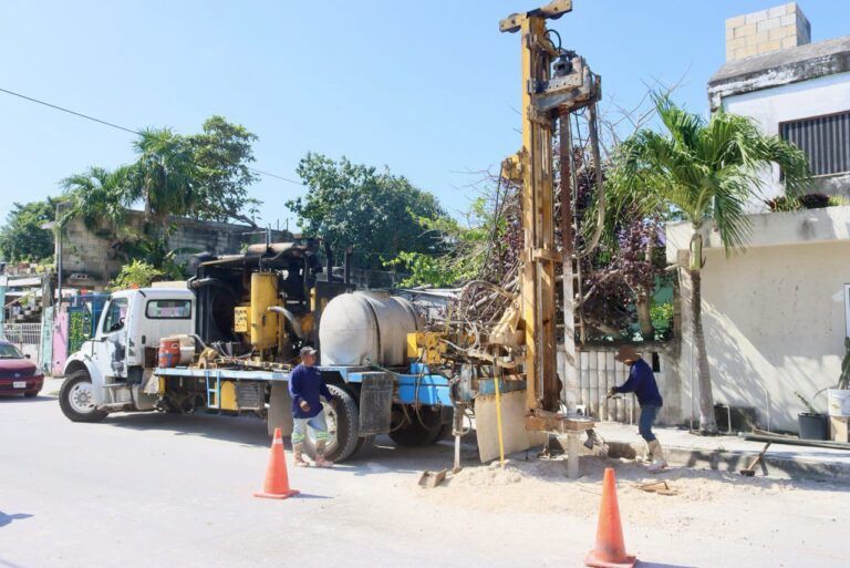 Invierten más recursos en construcción y mantenimiento de pozos pluviales