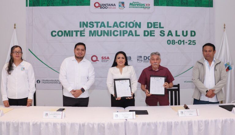 Blanca Merari instala y toma protesta al Comité de Salud Municipal