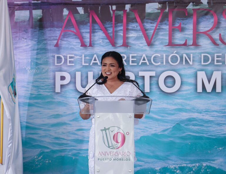 Se consolida la transformación en Puerto Morelos: Blanca Merari