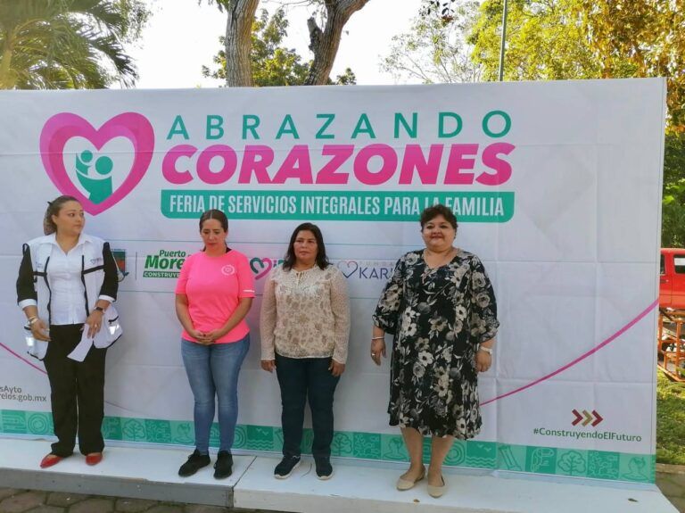 DIF Puerto Morelos lleva a Leona Vicario la Feria “Abrazando Corazones”