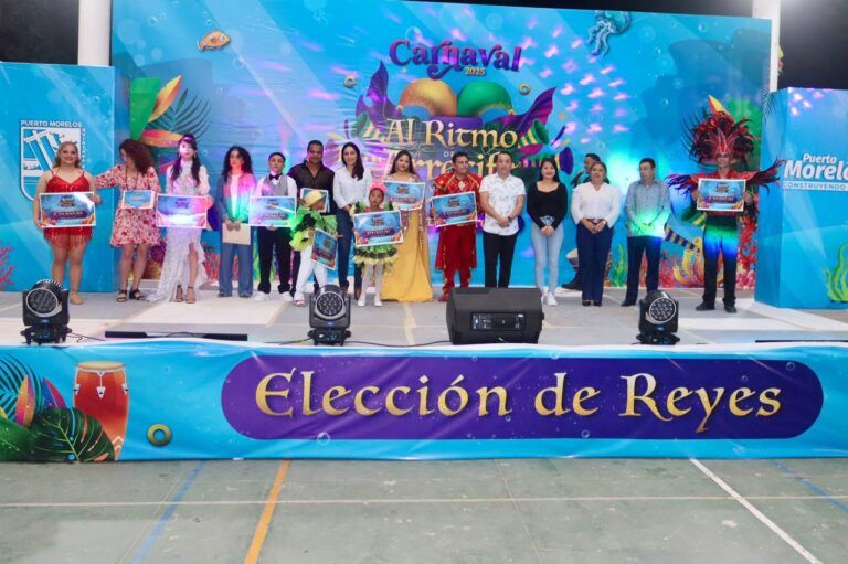 Puerto Morelos ya tiene Reyes del Carnaval 2025