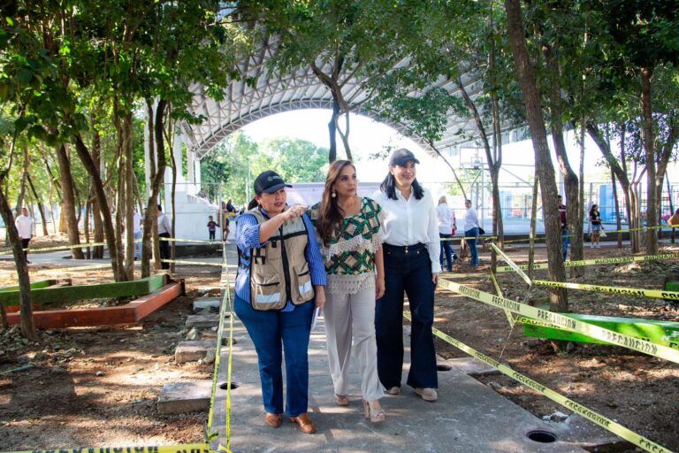 Mara Lezama y Estefanía Mercado inician inversión histórica en obra pública para Solidaridad
