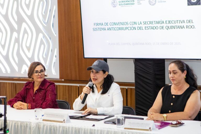 Transparencia y rendición de cuentas para combatir la corrupción, ofrece Estefanía Mercado