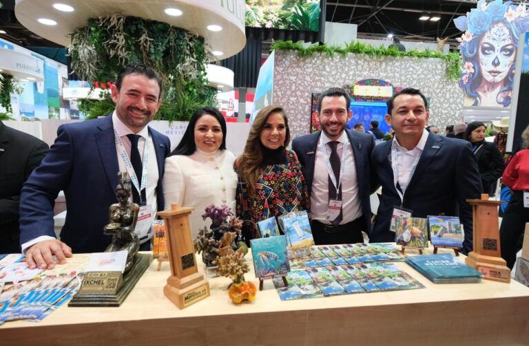 Blanca Merari refuerza en la Fitur el posicionamiento de Puerto Morelos como mejor destino de aventura