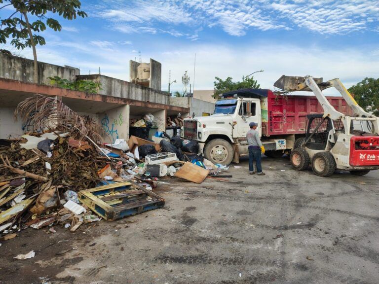 Durante diciembre, el Gobierno de Solidaridad recolectó casi 20 mil toneladas de basura