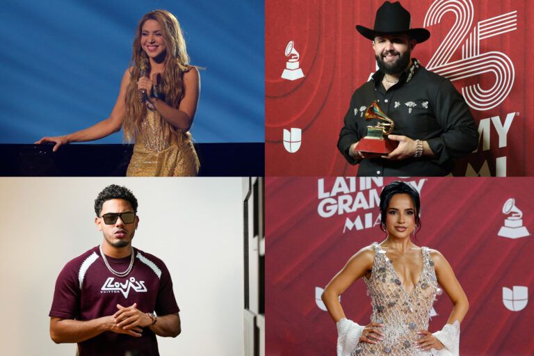 Becky G, Carín León, Myke Towers y Shakira lideran las nominaciones del Premio Lo Nuestro