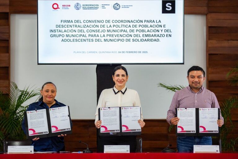 Estefanía Mercado y Cristina Torres impulsan políticas poblacionales y de prevención de embarazos en adolescentes