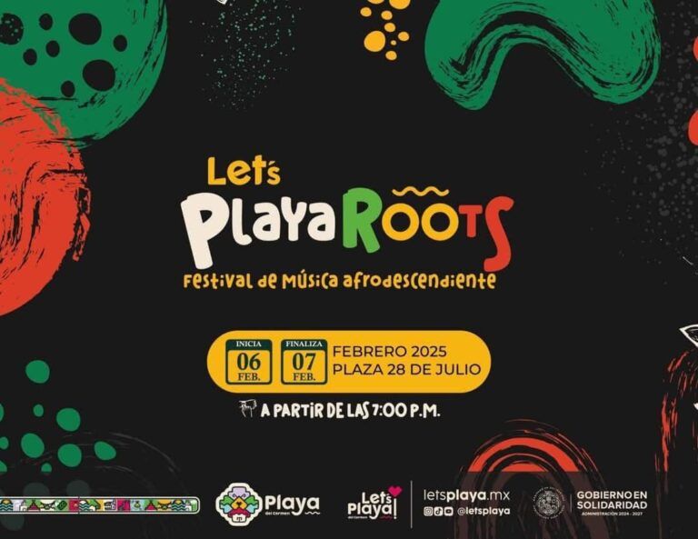“Let’s Playa Roots, Festival de Música Afrodescendiente” en Playa del Carmen