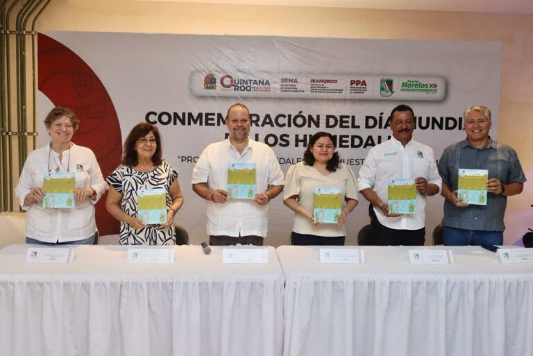 Presentan el libro El manglar y sus tesoros escondidos, en el Centro Cultural de Puerto Morelos