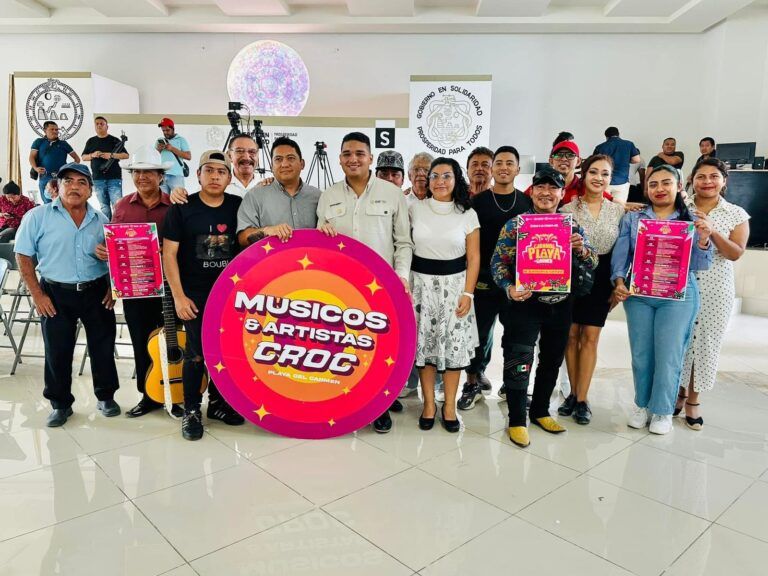 Músicos y artistas croquistas, presentes en el Carnaval Playa del Carmen 2025