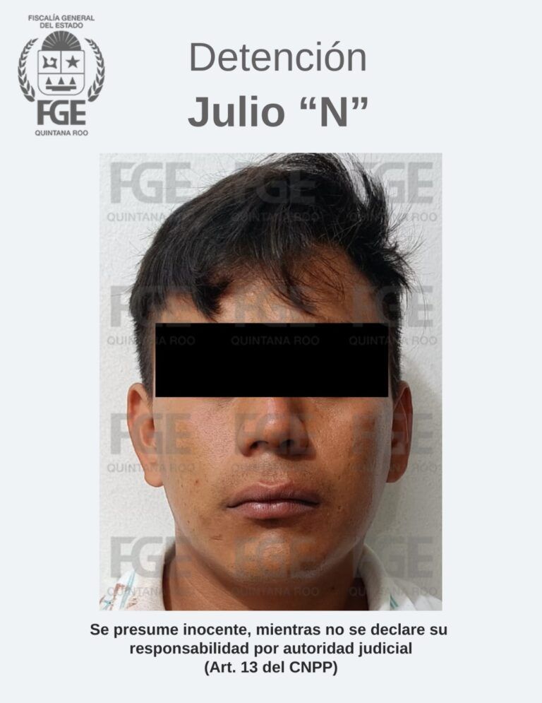 Fiscalía detiene a un implicado en feminicidio en Tulum